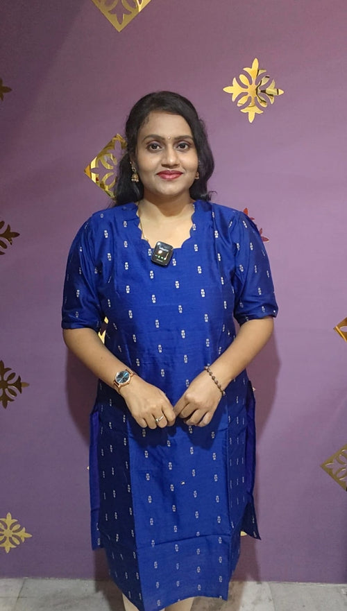 Raw Silk Kurtis