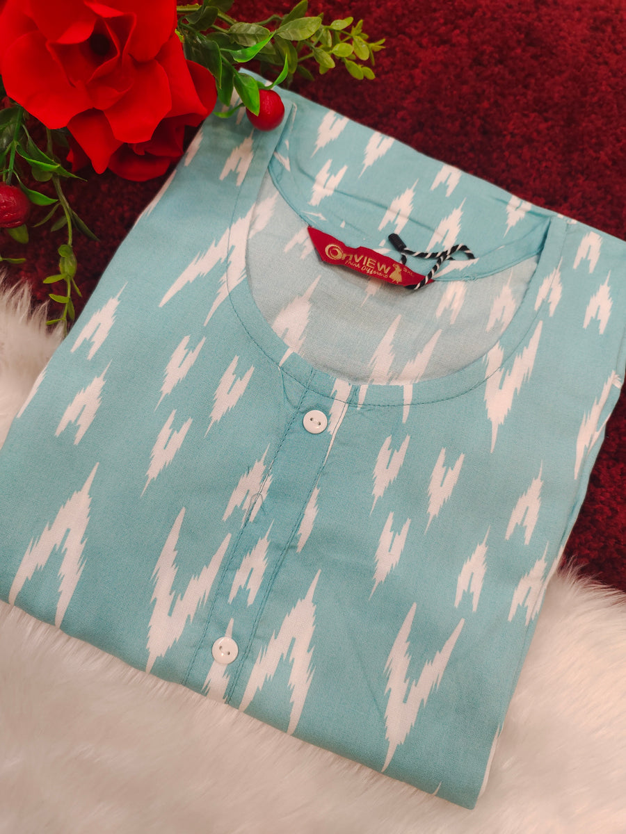 Casual Straight Cut Kurtis