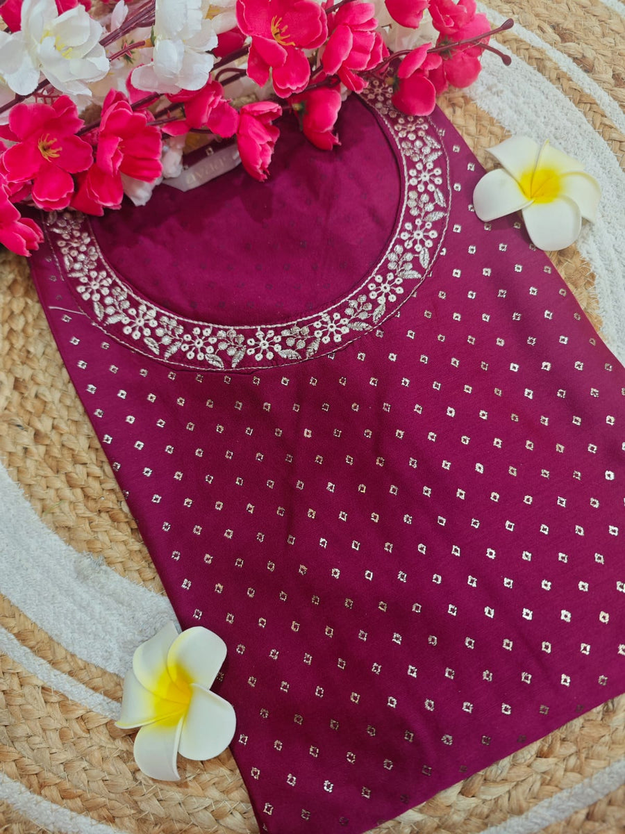 Branded Straight cut kurti
