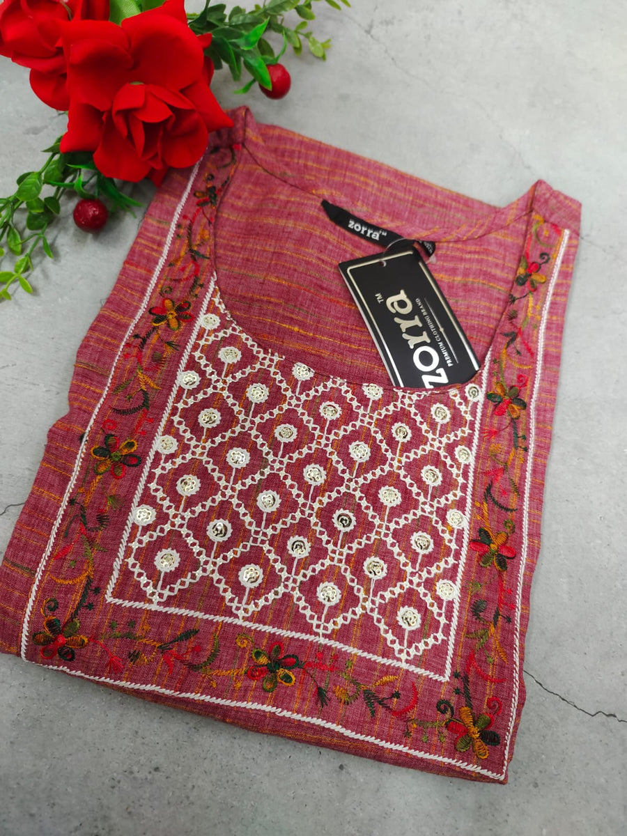Casual Wear Straight Cut kurti