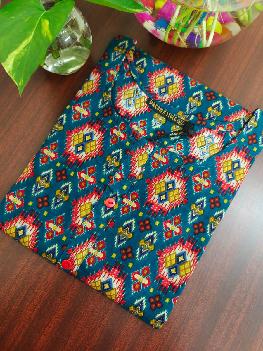 Casual Wear Straight Cut kurti