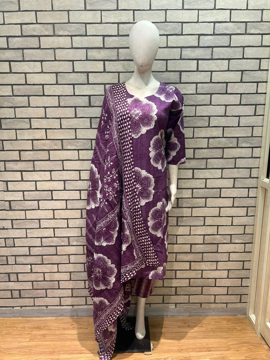 Pure Soft Cotton Salwar Set