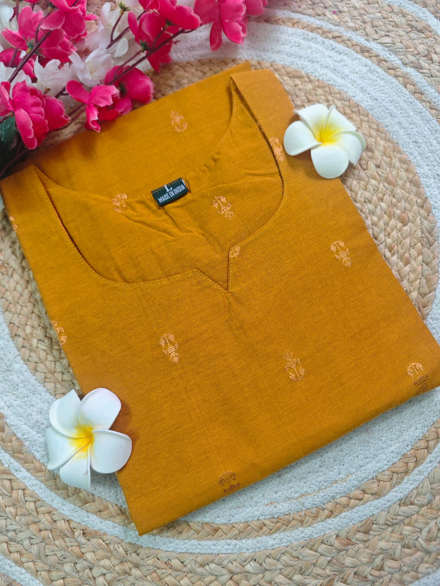 Dupion Raw Silk Kurti