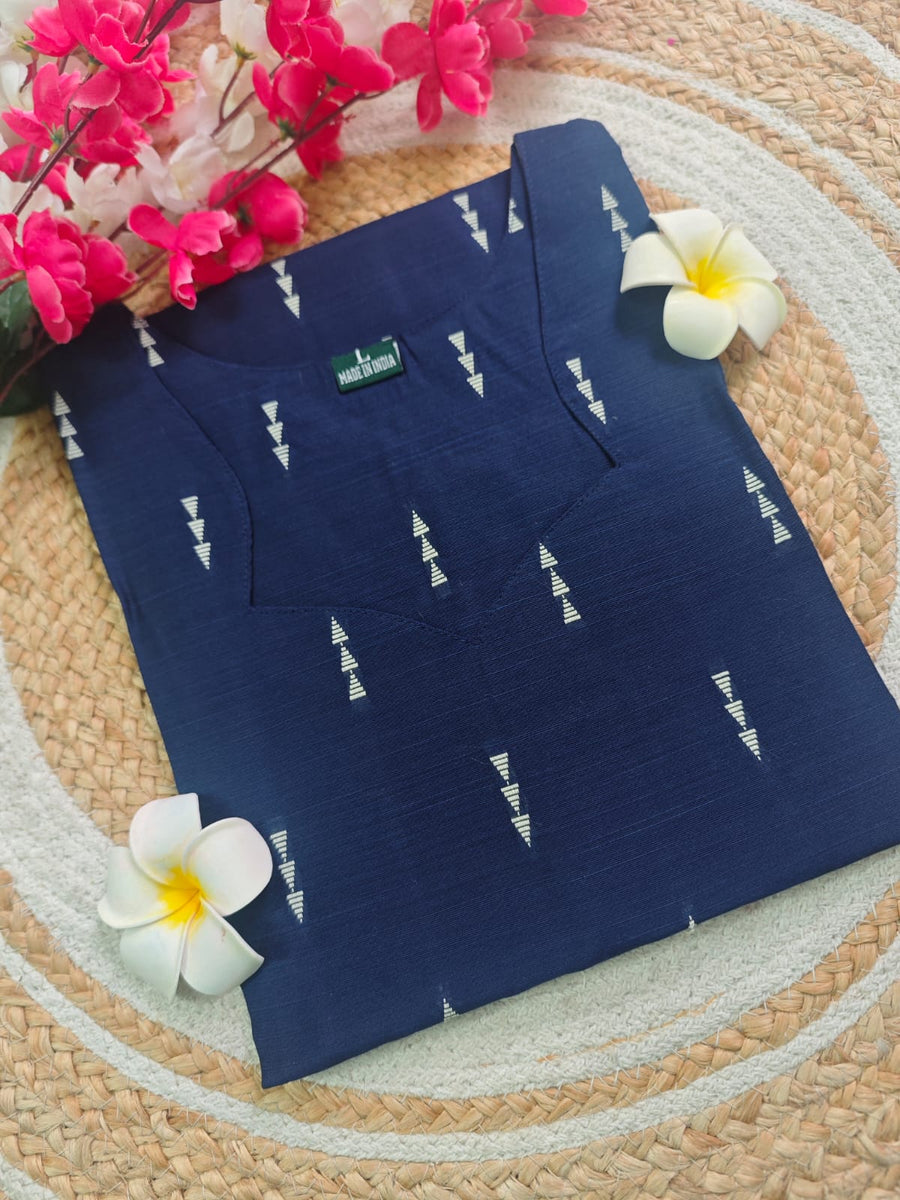 Dupion Raw Silk Kurti