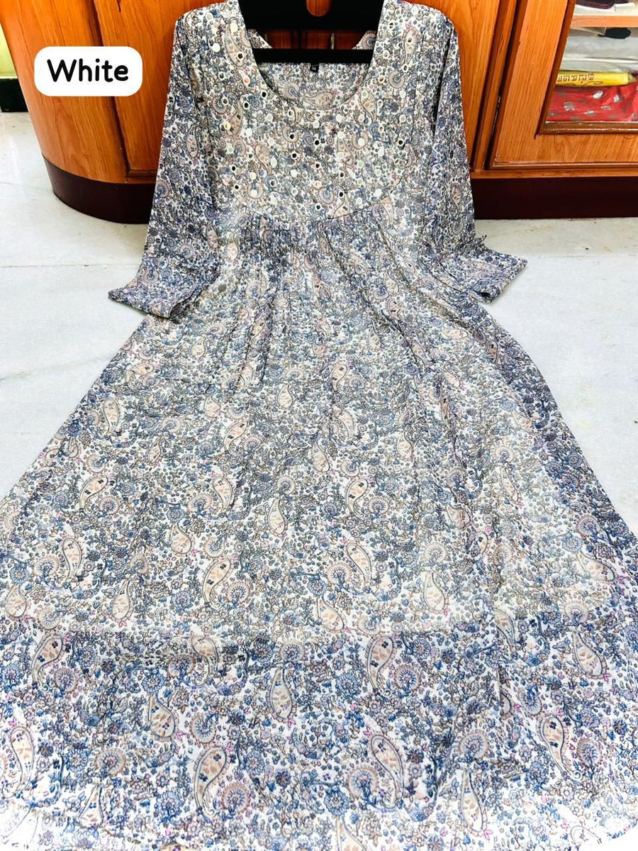 Partywear Aline Kurta