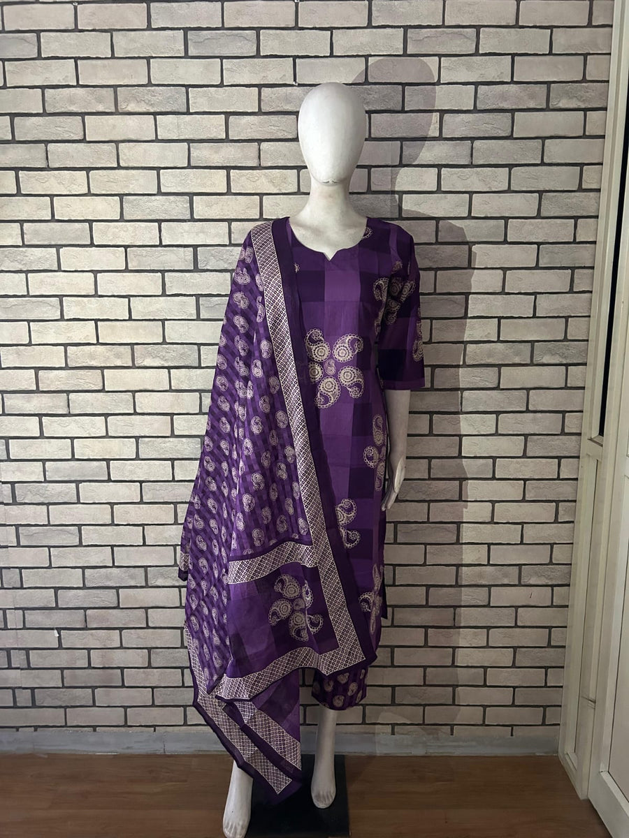 Pure Soft Cotton Salwar Set