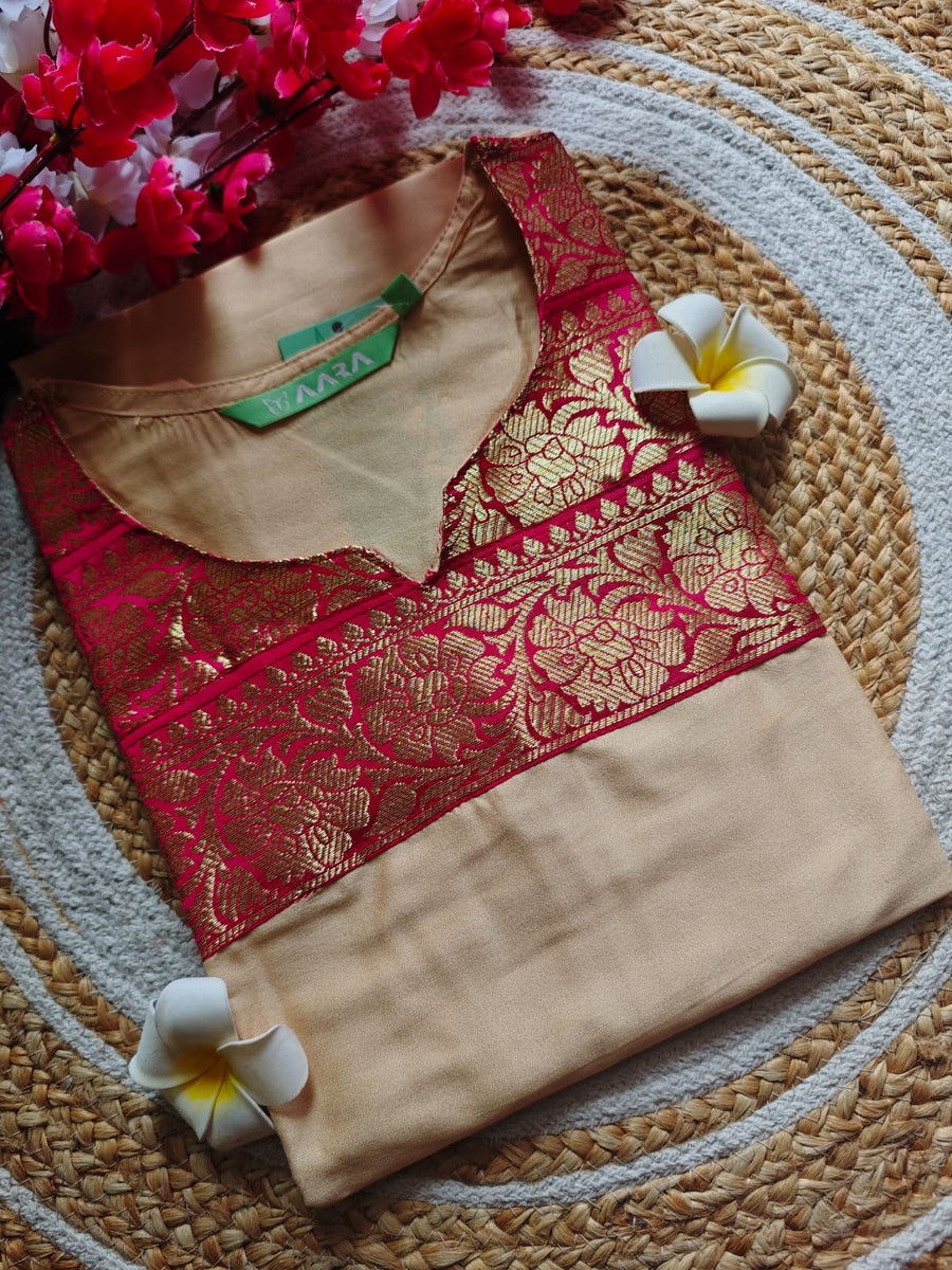 Branded Straight cut kurti