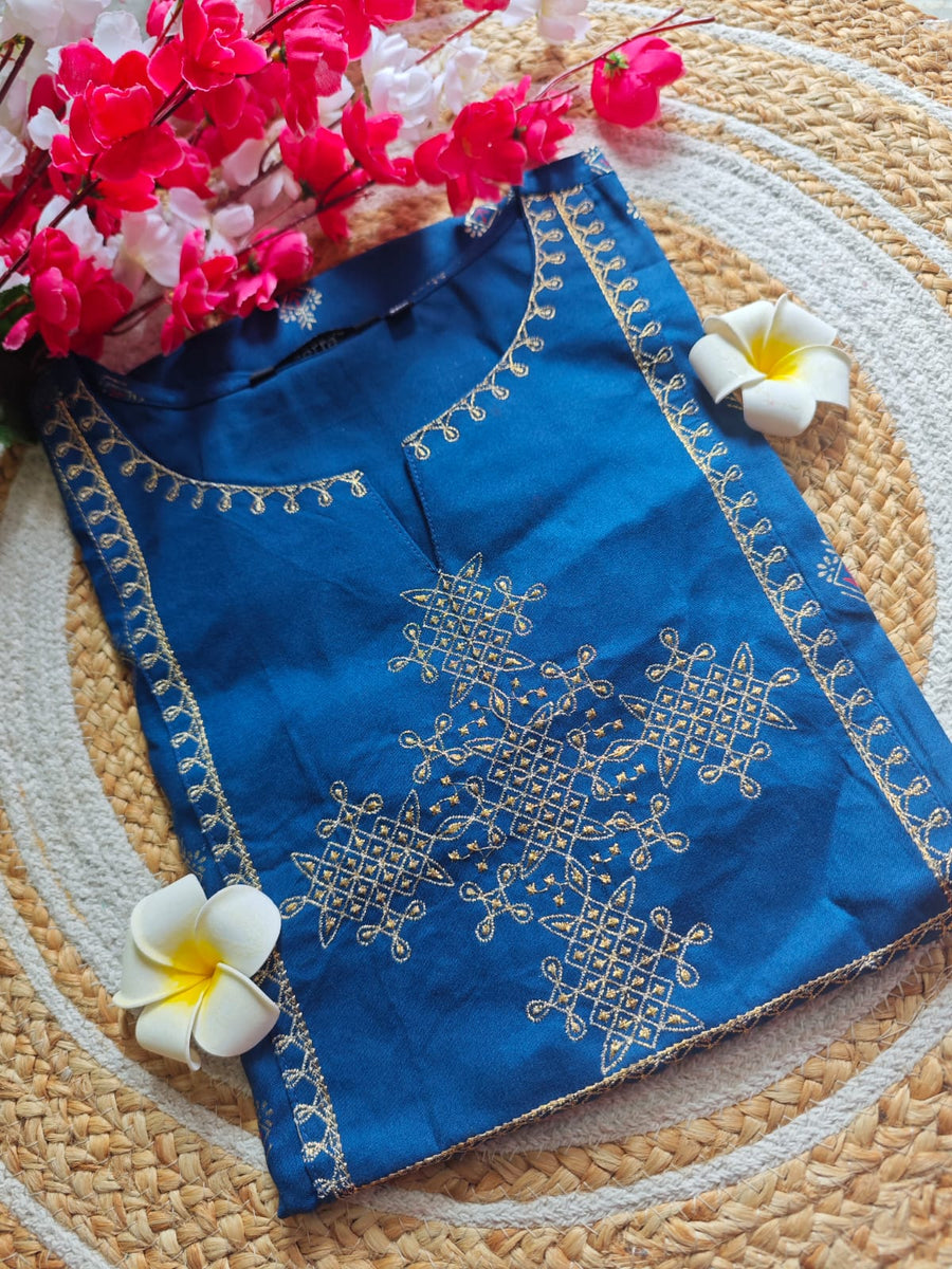 Branded Straight cut kurti