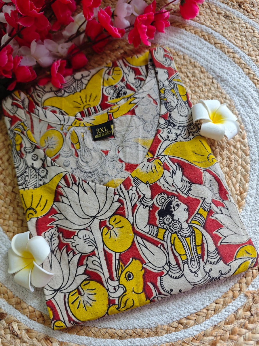 Kalamkari kurti