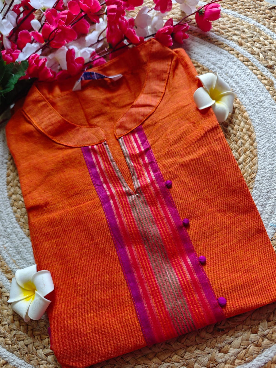 Chettinadu cotton kurti