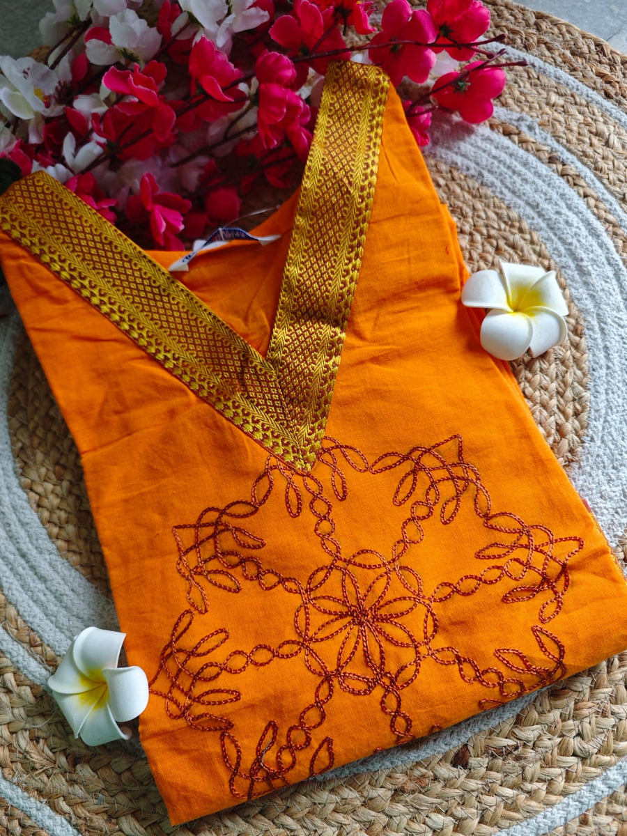 Chettinadu Embroidery cotton kurti