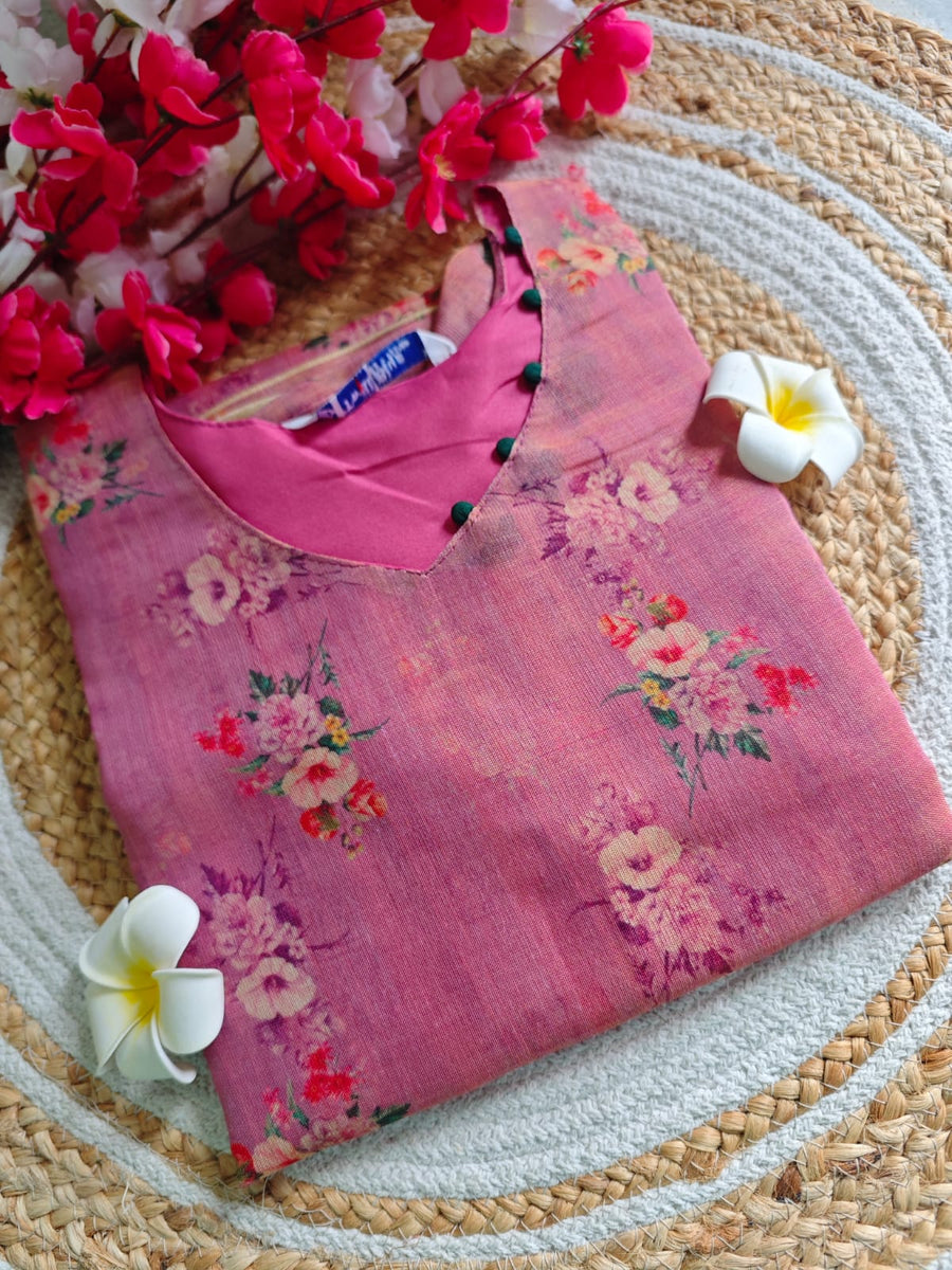 Premium Tissue Silk Kurtis