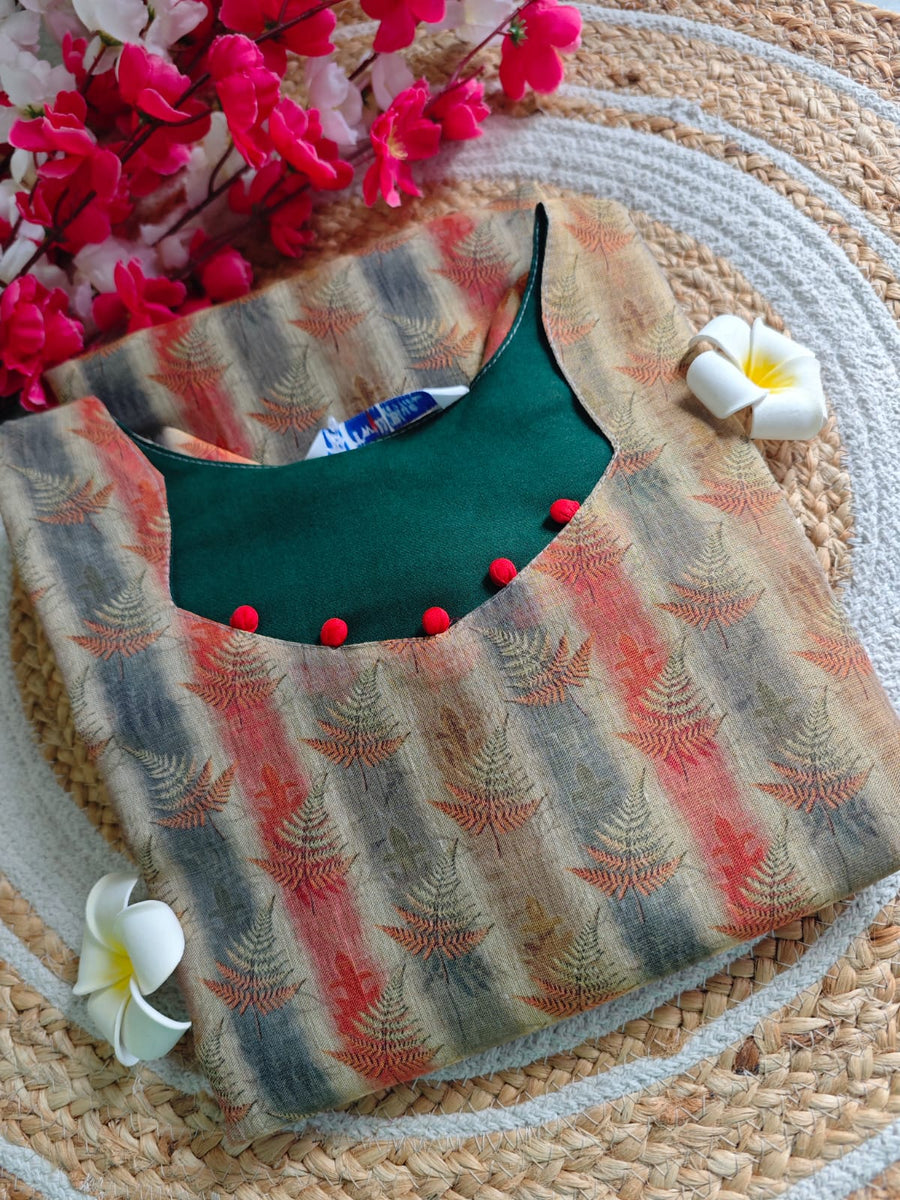 Premium Tissue Silk Kurtis