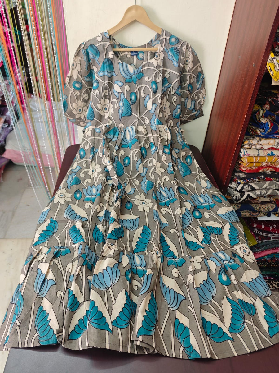 Handblock Kalamkari Frock