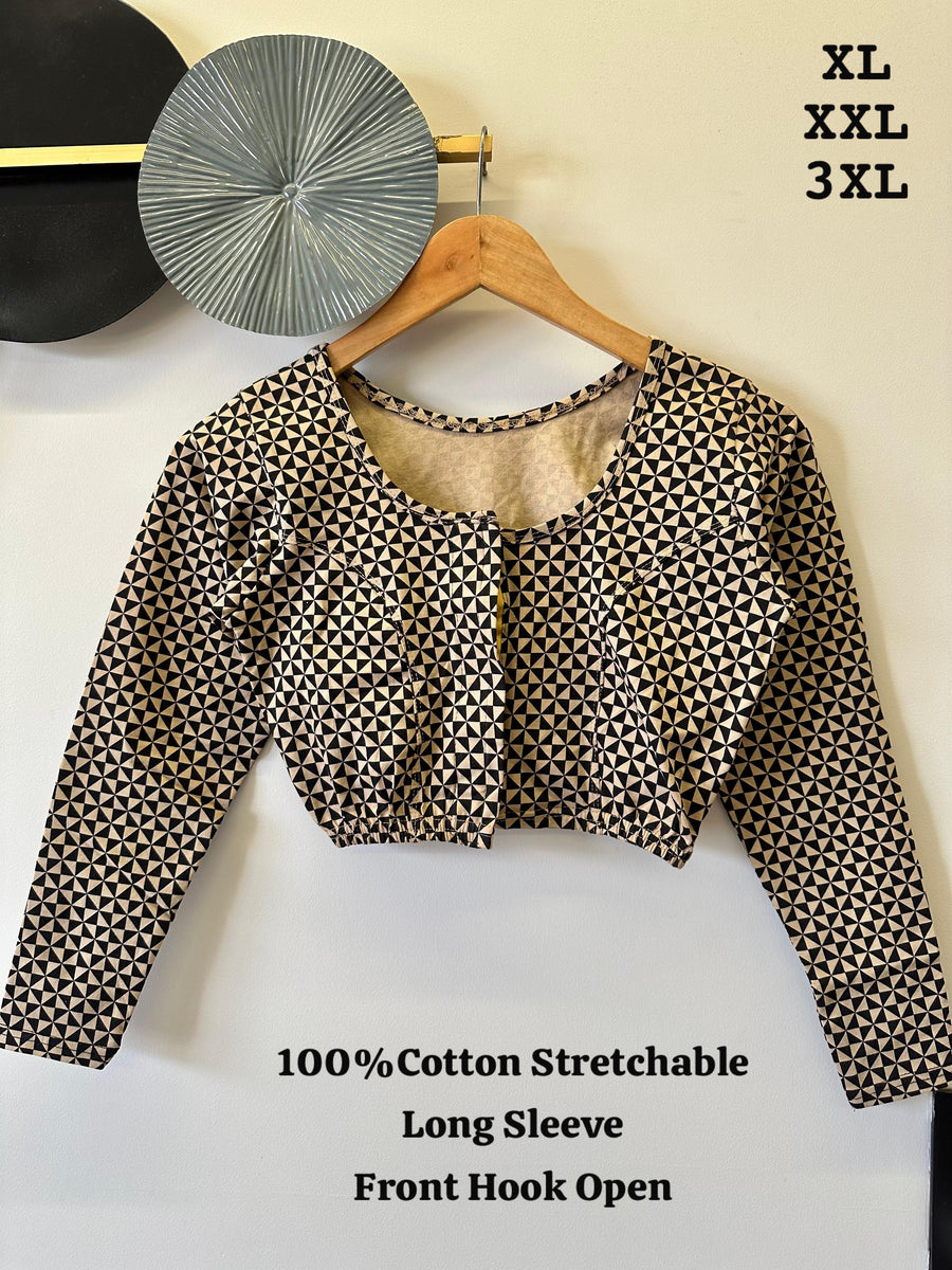 Full Sleeve Stretchable Blouse
