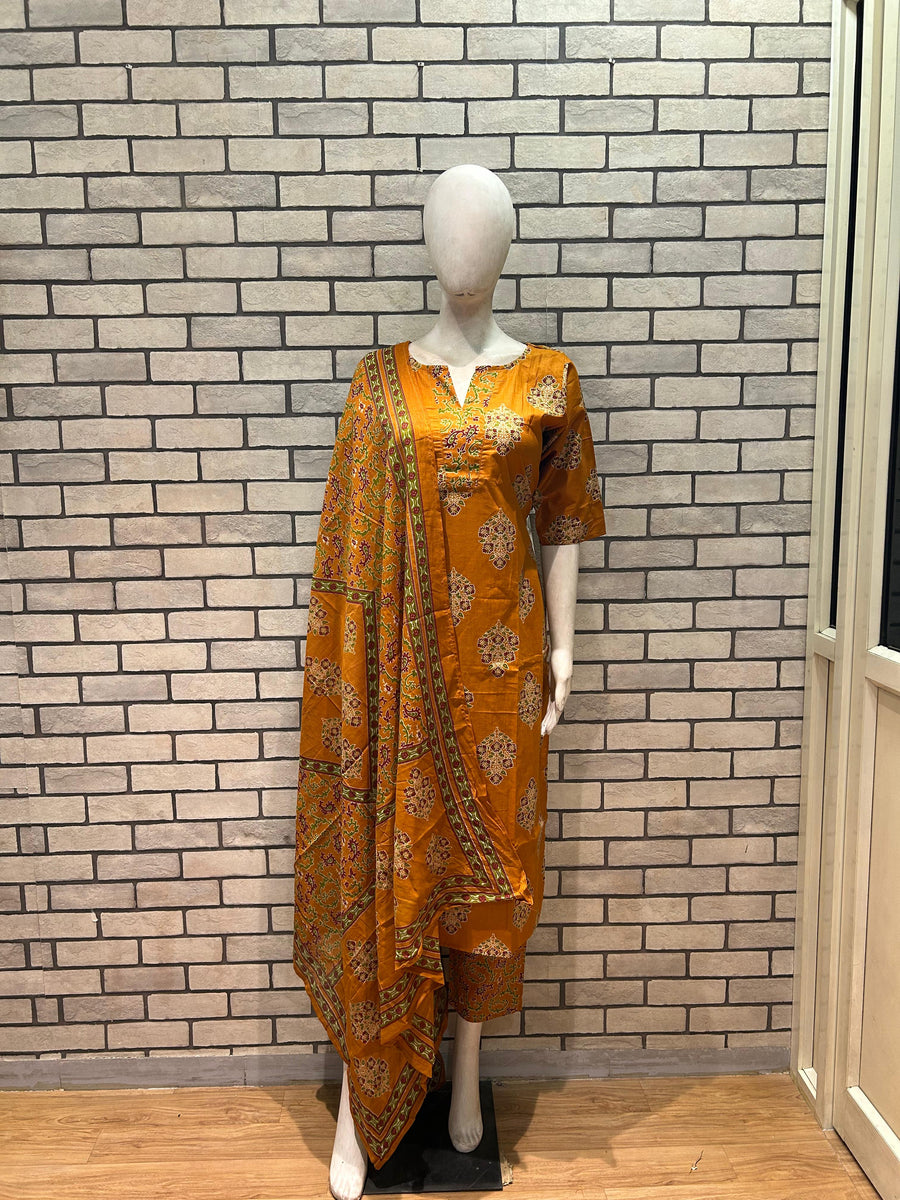 Pure Soft Cotton Salwar Set