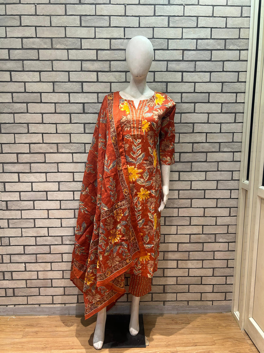 Pure Soft Cotton Salwar Set