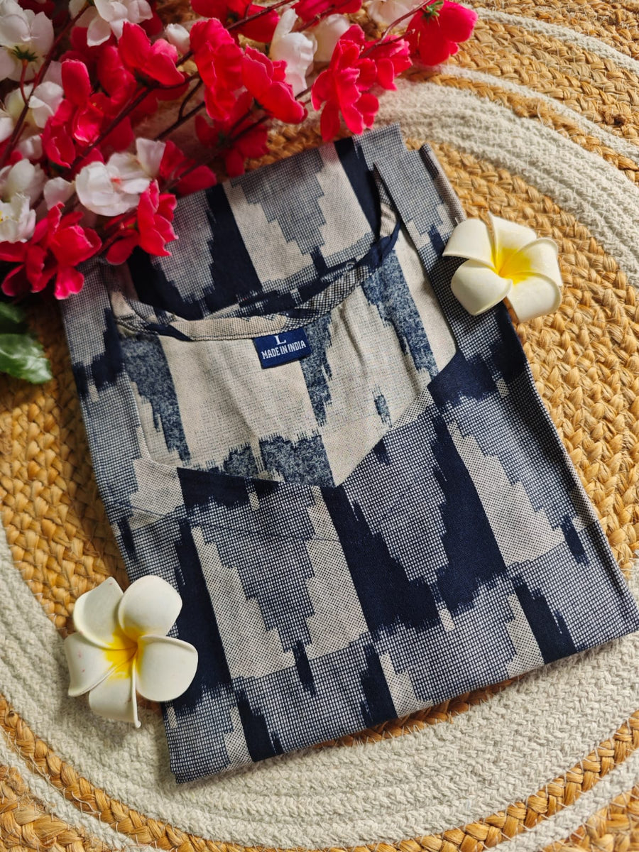 Flex Cotton Straight cut kurti