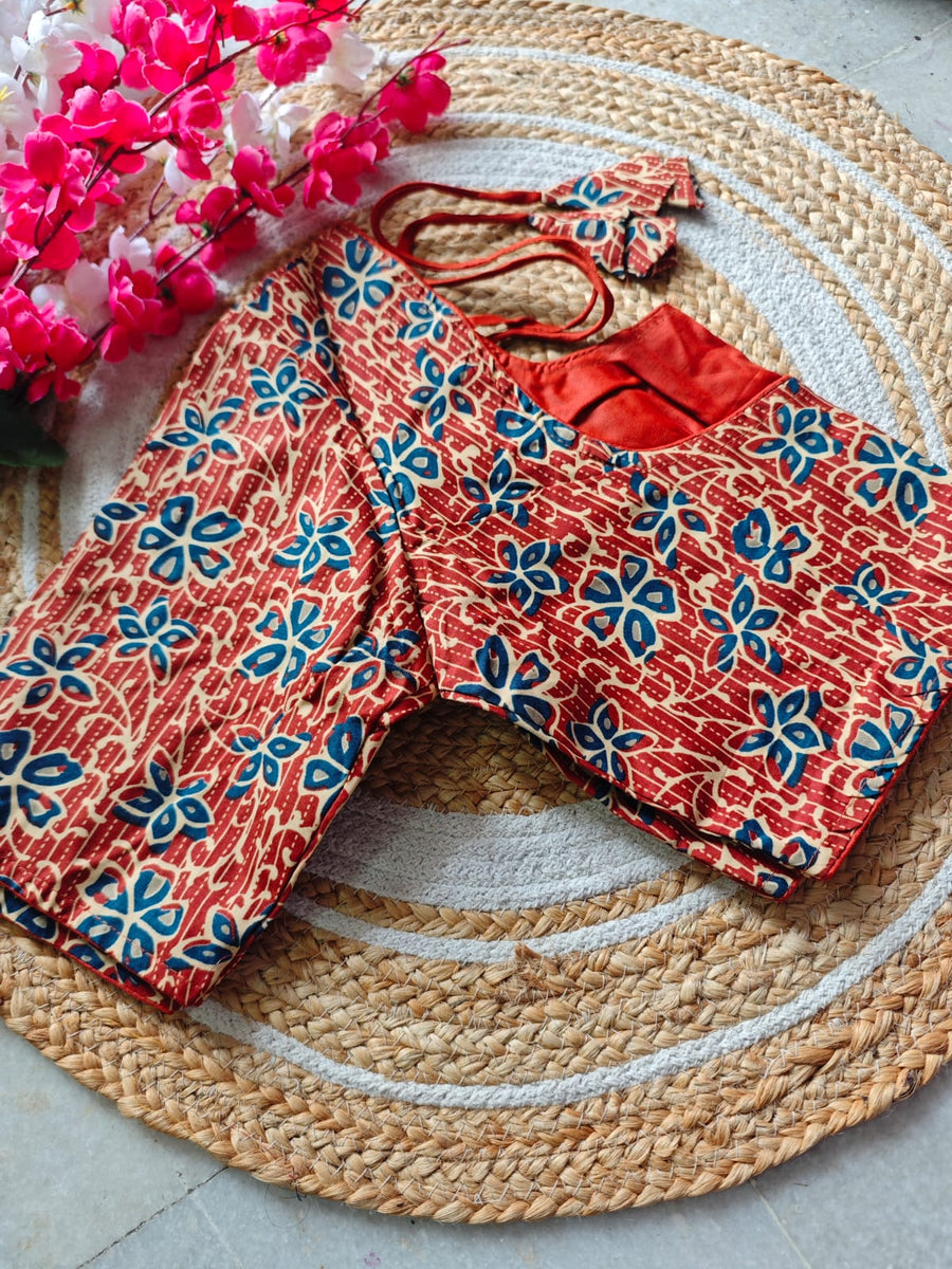 U-neck Readymade Blouse