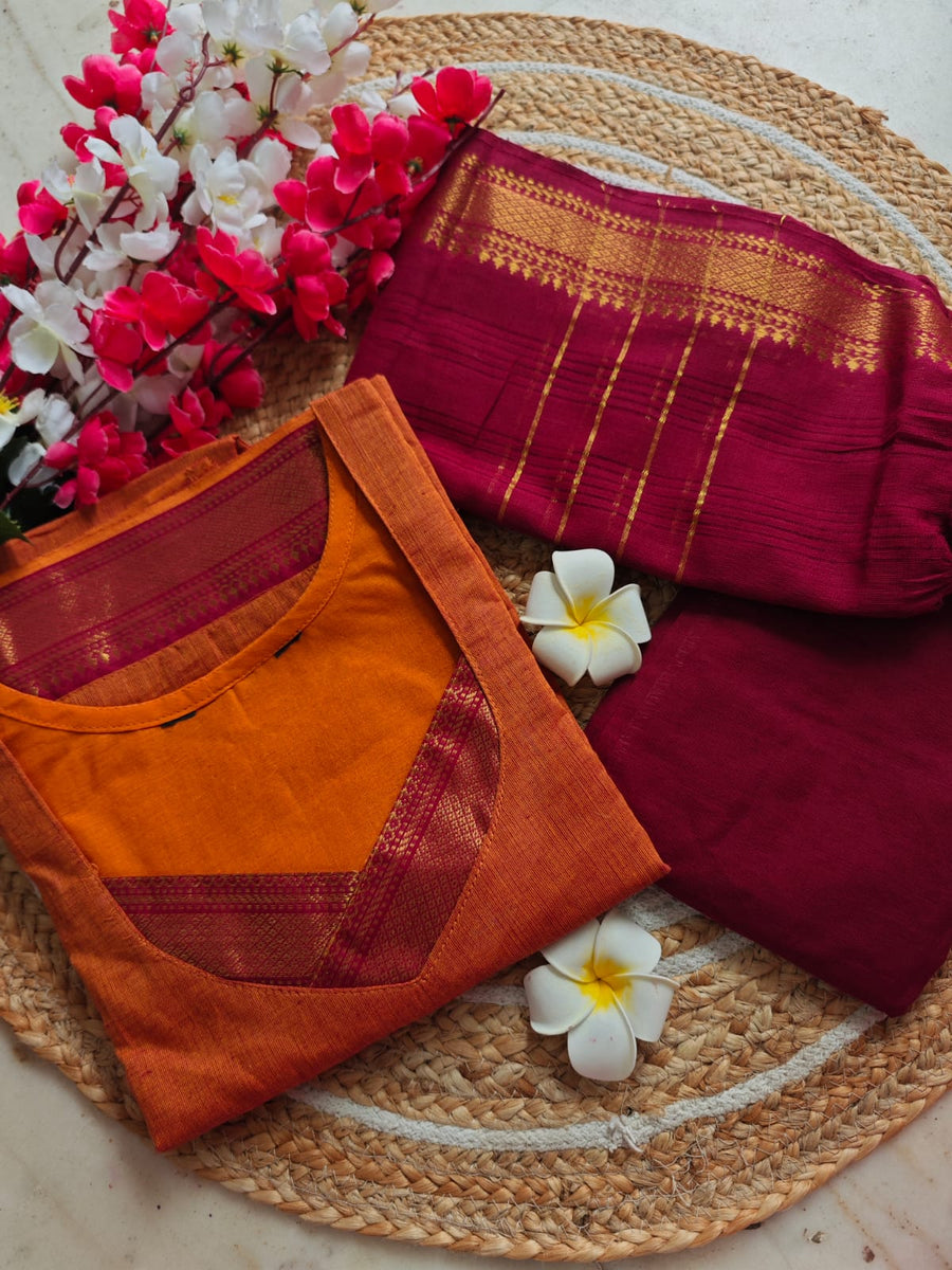 Mangalgiri salwar set