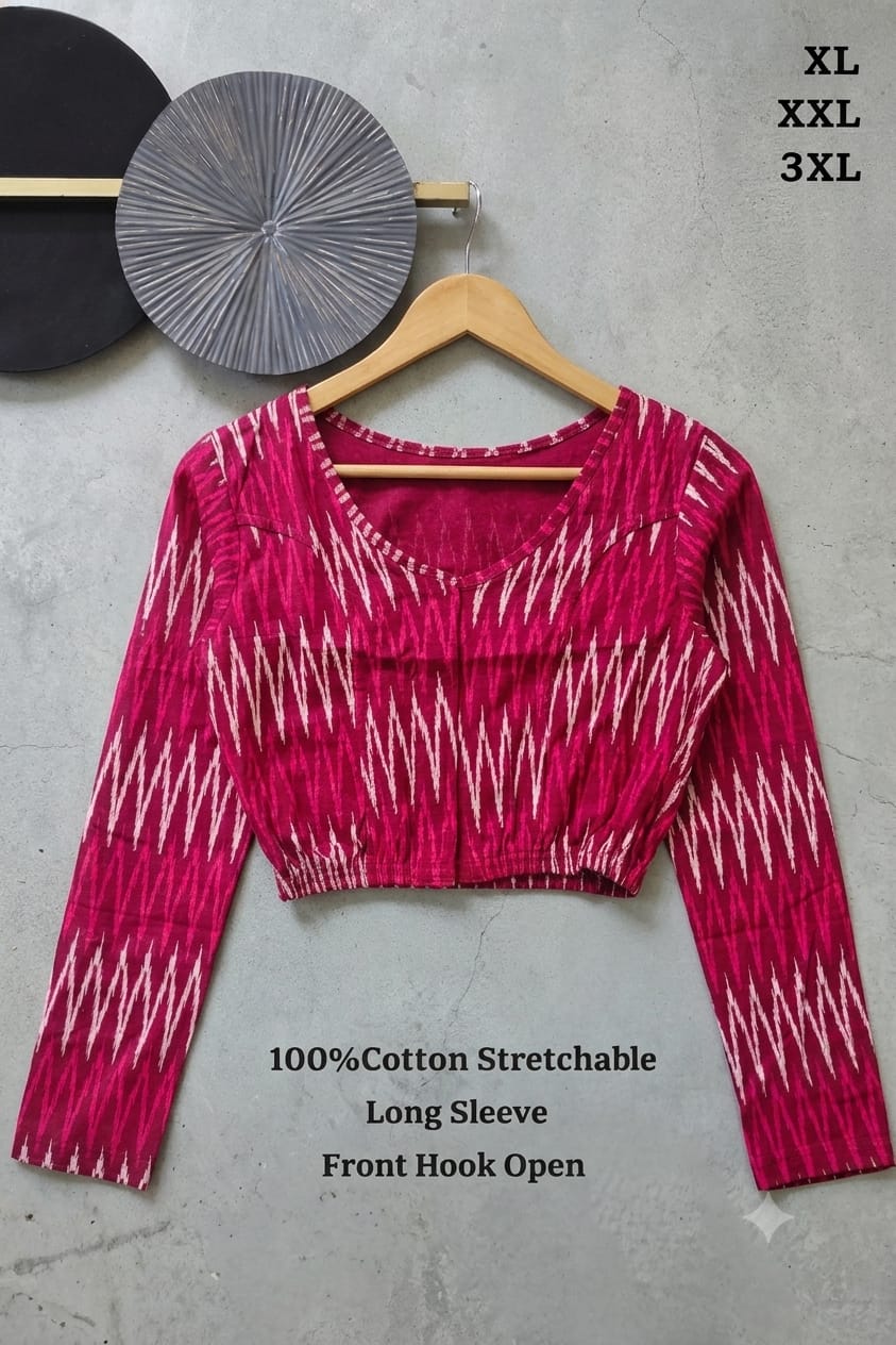 Full Sleeve Stretchable Blouse