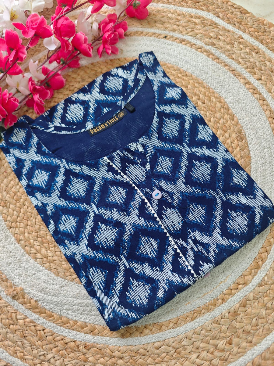 Casual Wear Straight Cut kurti