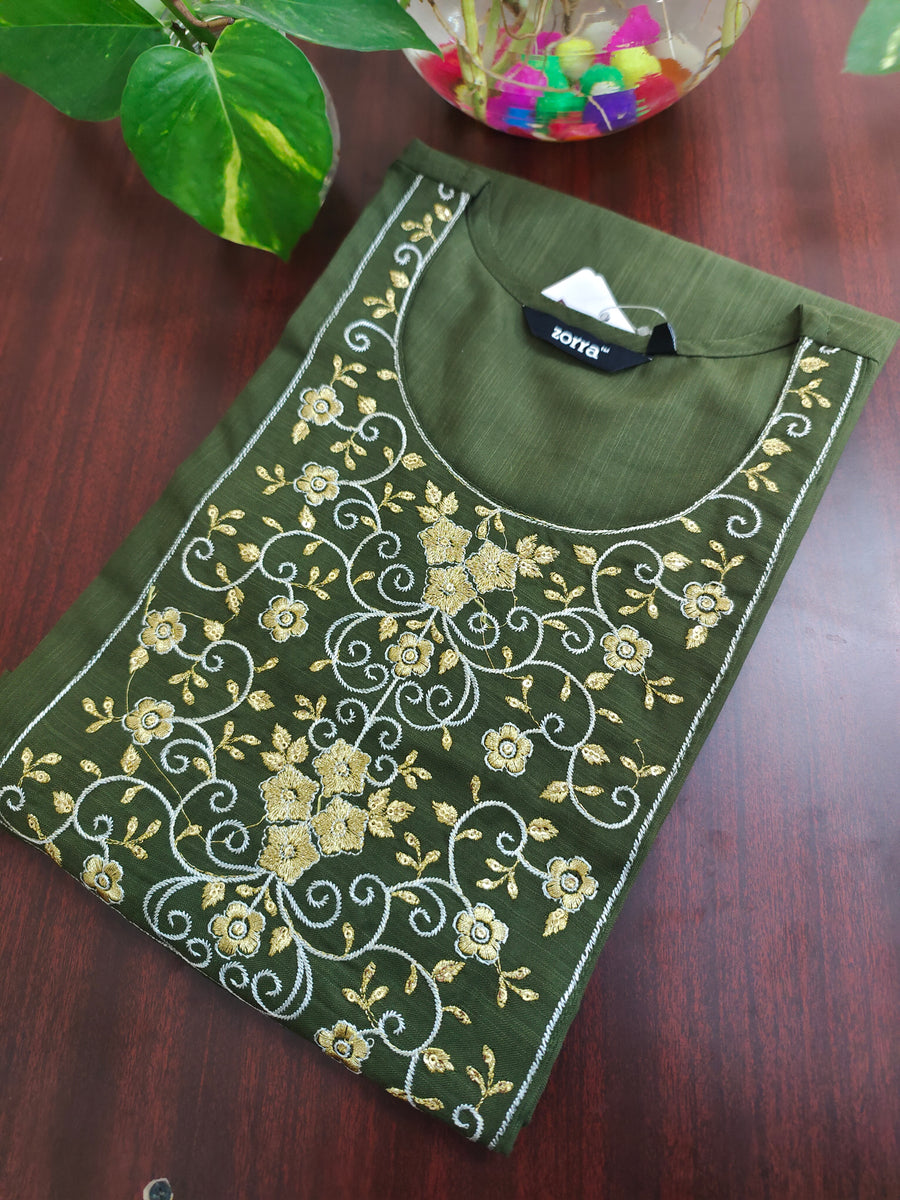 Branded Straight cut kurti