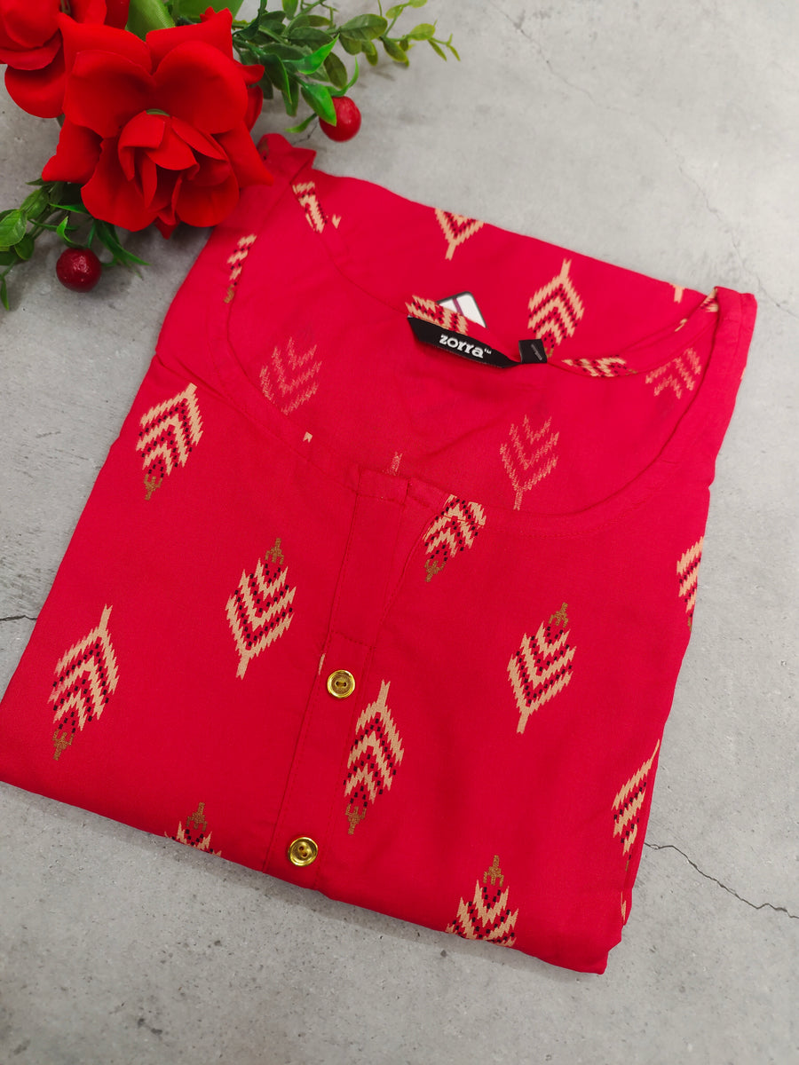 Casual Wear Straight Cut kurti
