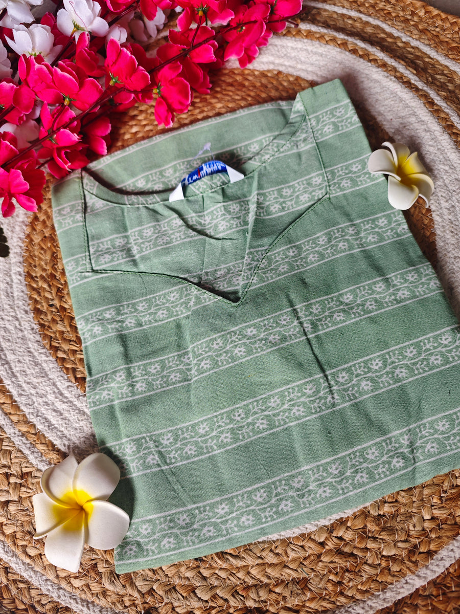 Branded Straight cut kurti