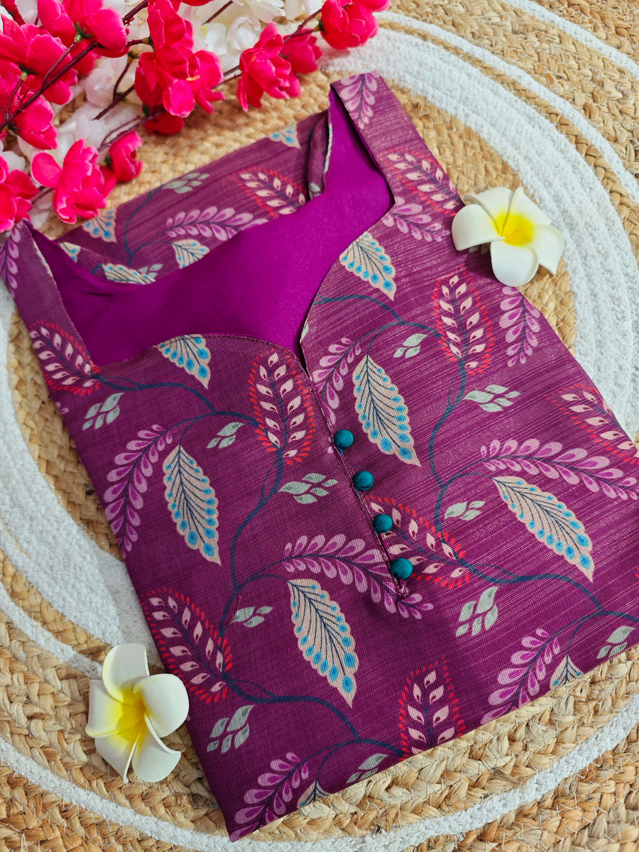 Premium Tissue Silk Kurtis