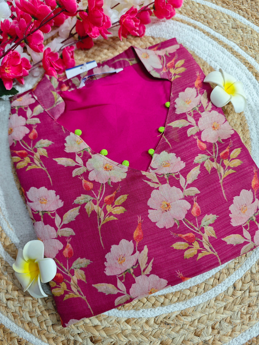 Premium Tissue Silk Kurtis