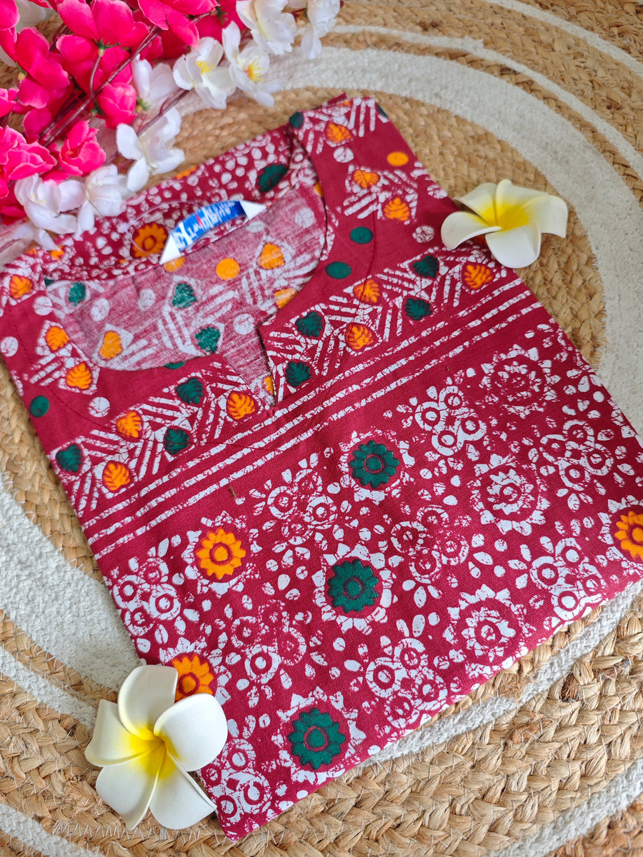 Branded Straight cut kurti