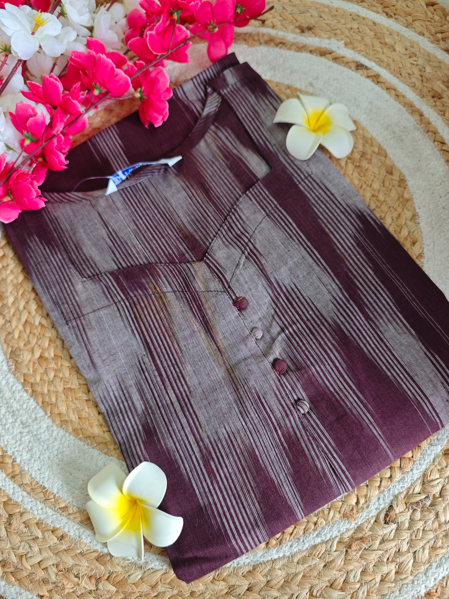 Branded Straight cut kurti