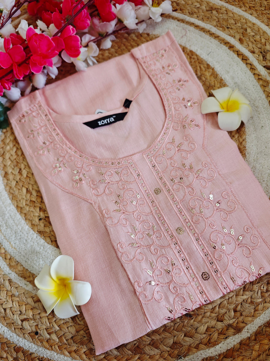Branded Straight cut kurti