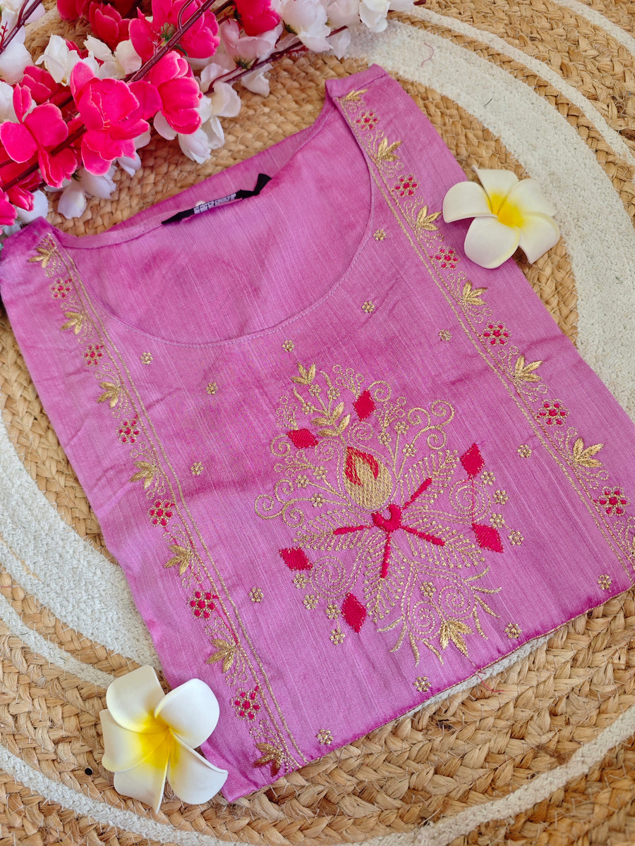 Branded Straight cut kurti