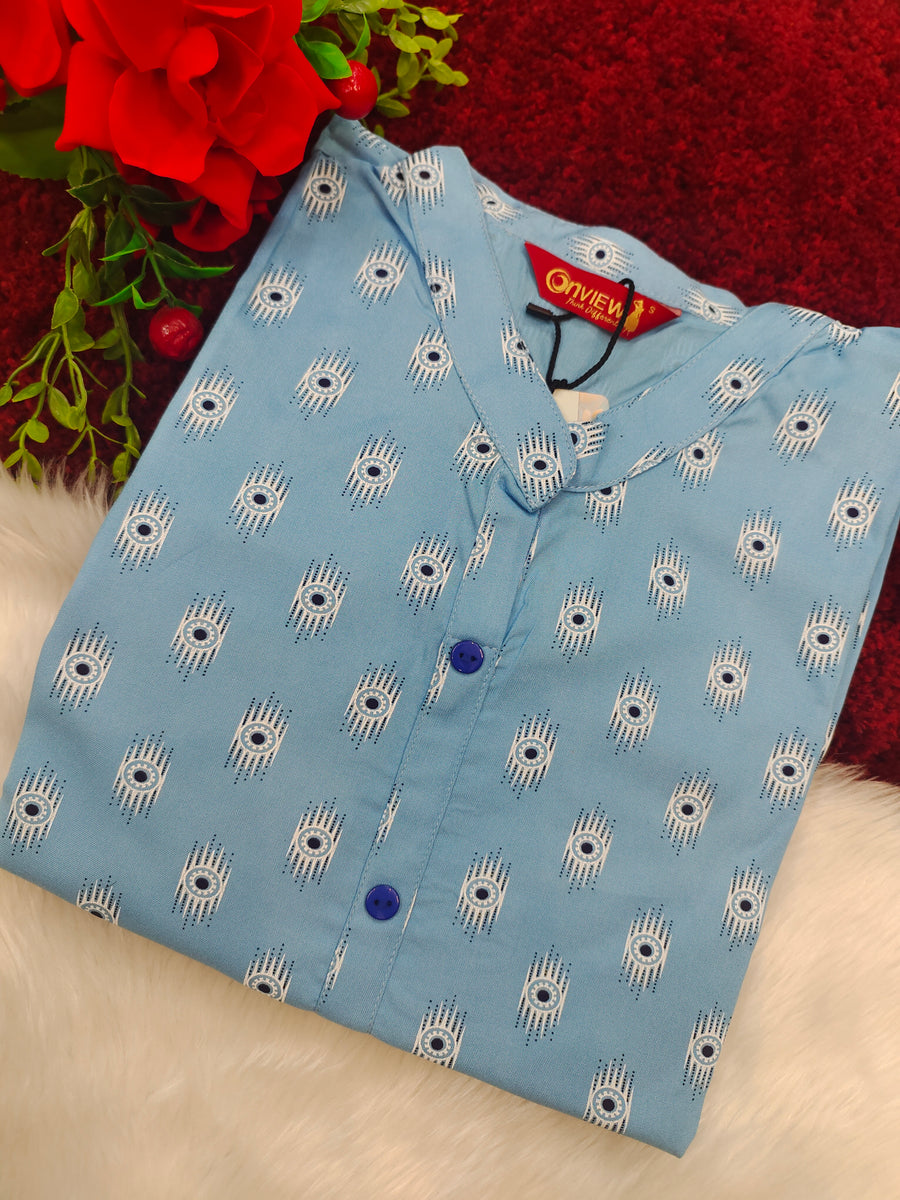 Casual Straight Cut Kurtis