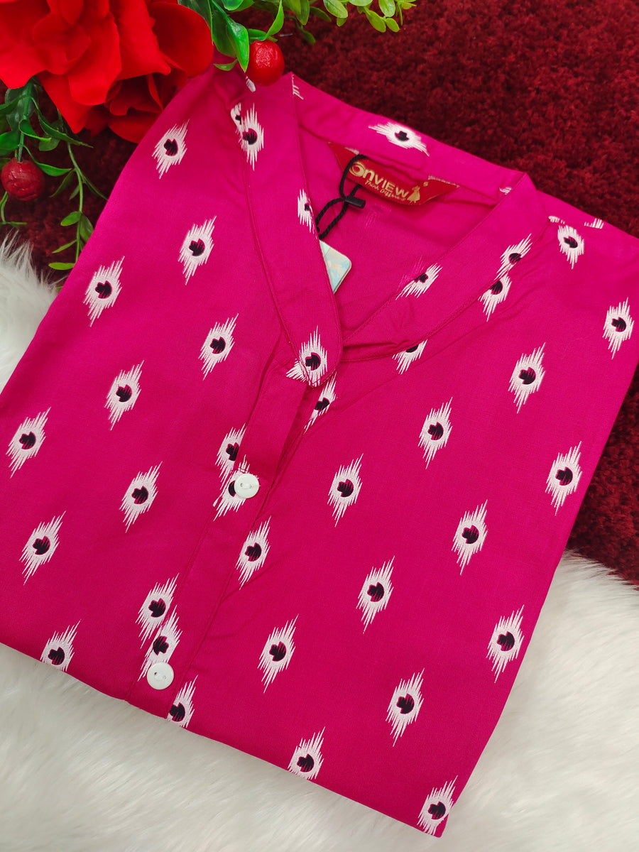Casual Straight Cut Kurtis