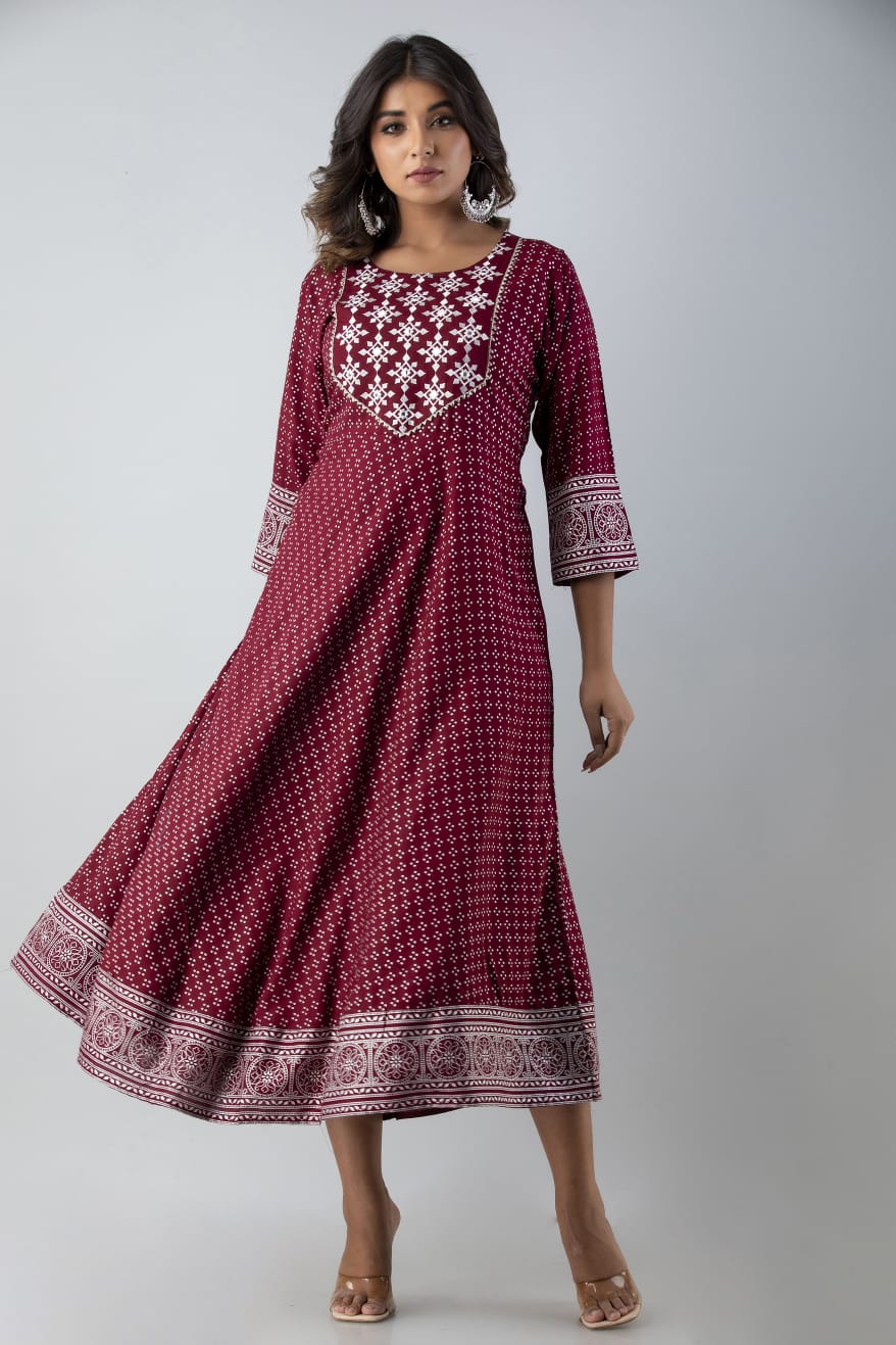 Branded Anarkali kurti