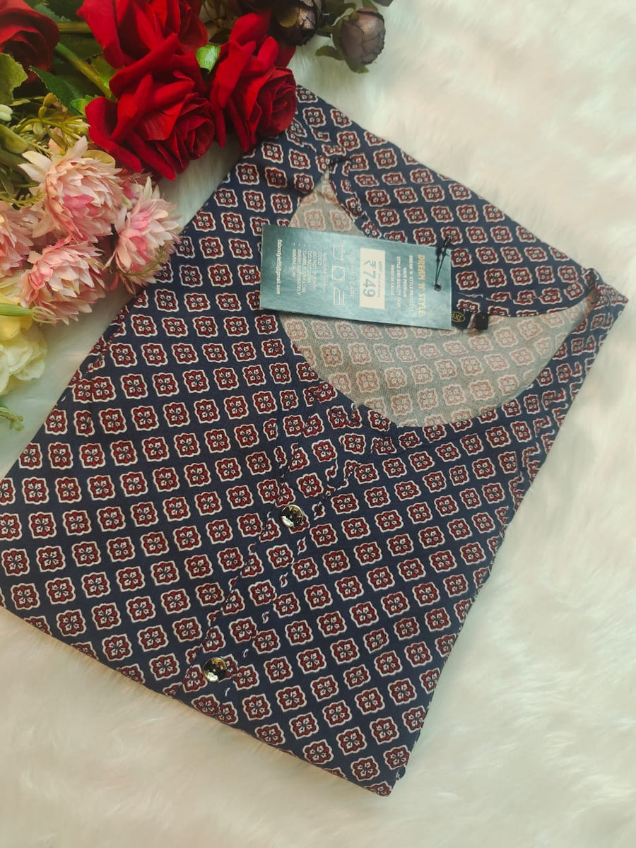 Casual Wear Straight Cut kurti