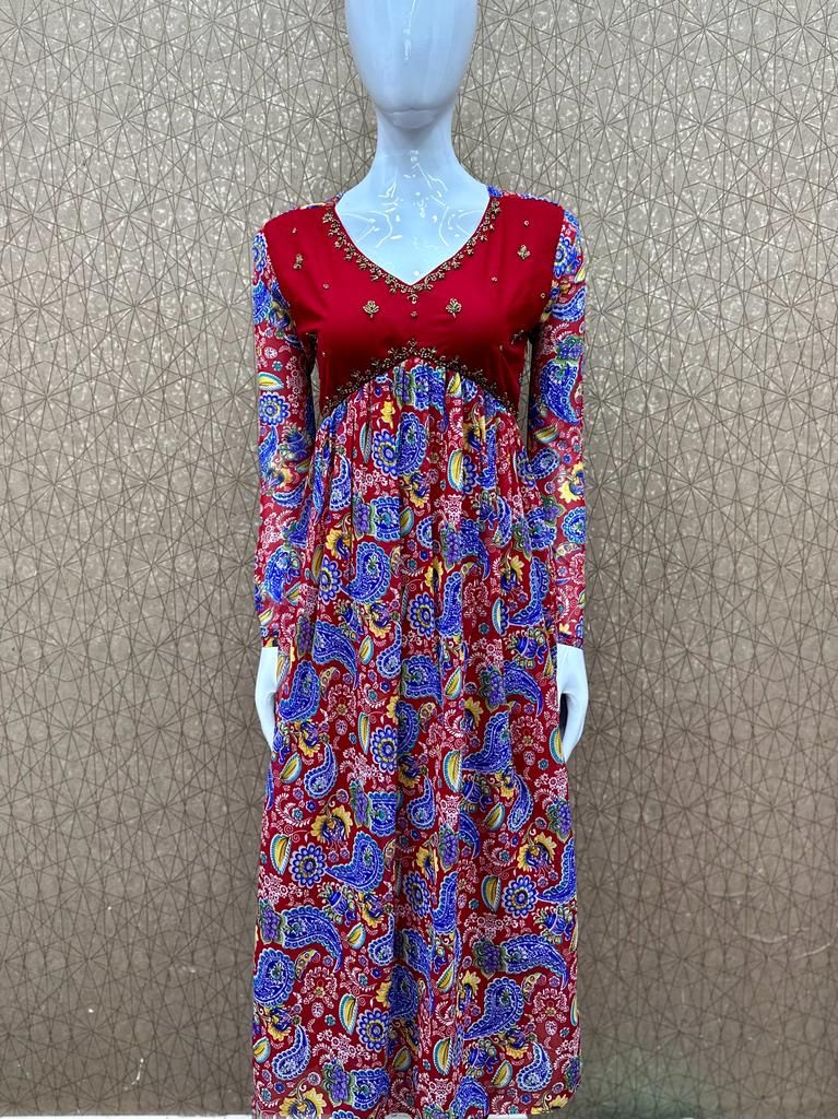 Partywear Aline Kurta