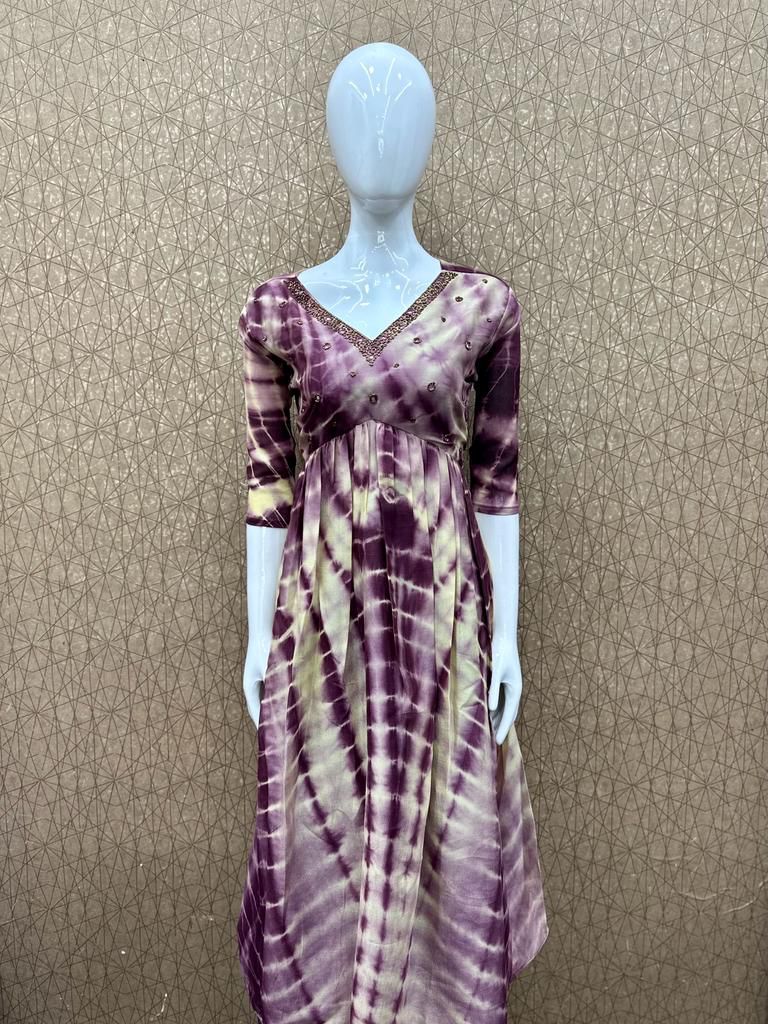 Partywear Aline Kurta