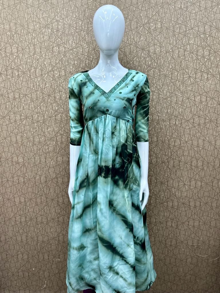 Partywear Aline Kurta