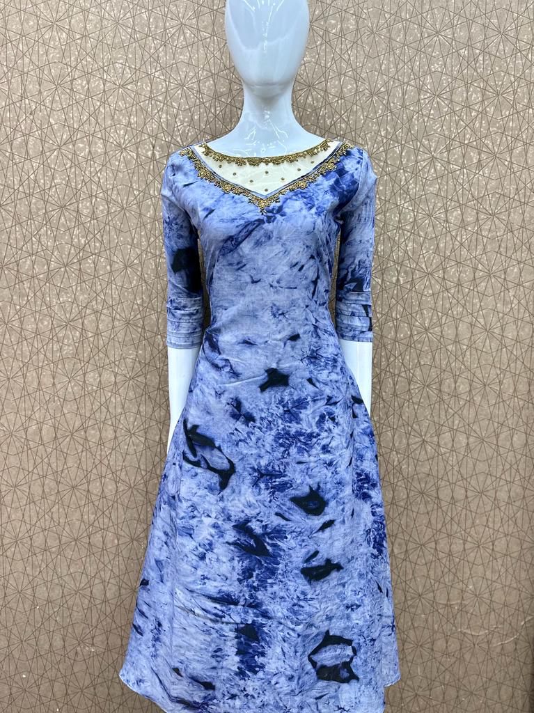Partywear Aline Kurta