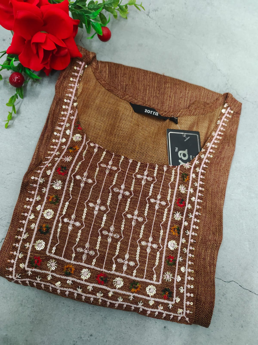 Casual Wear Straight Cut kurti