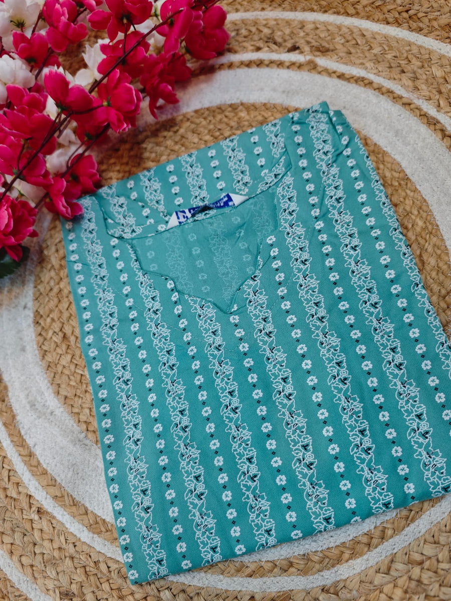 Casual Wear Straight Cut kurti