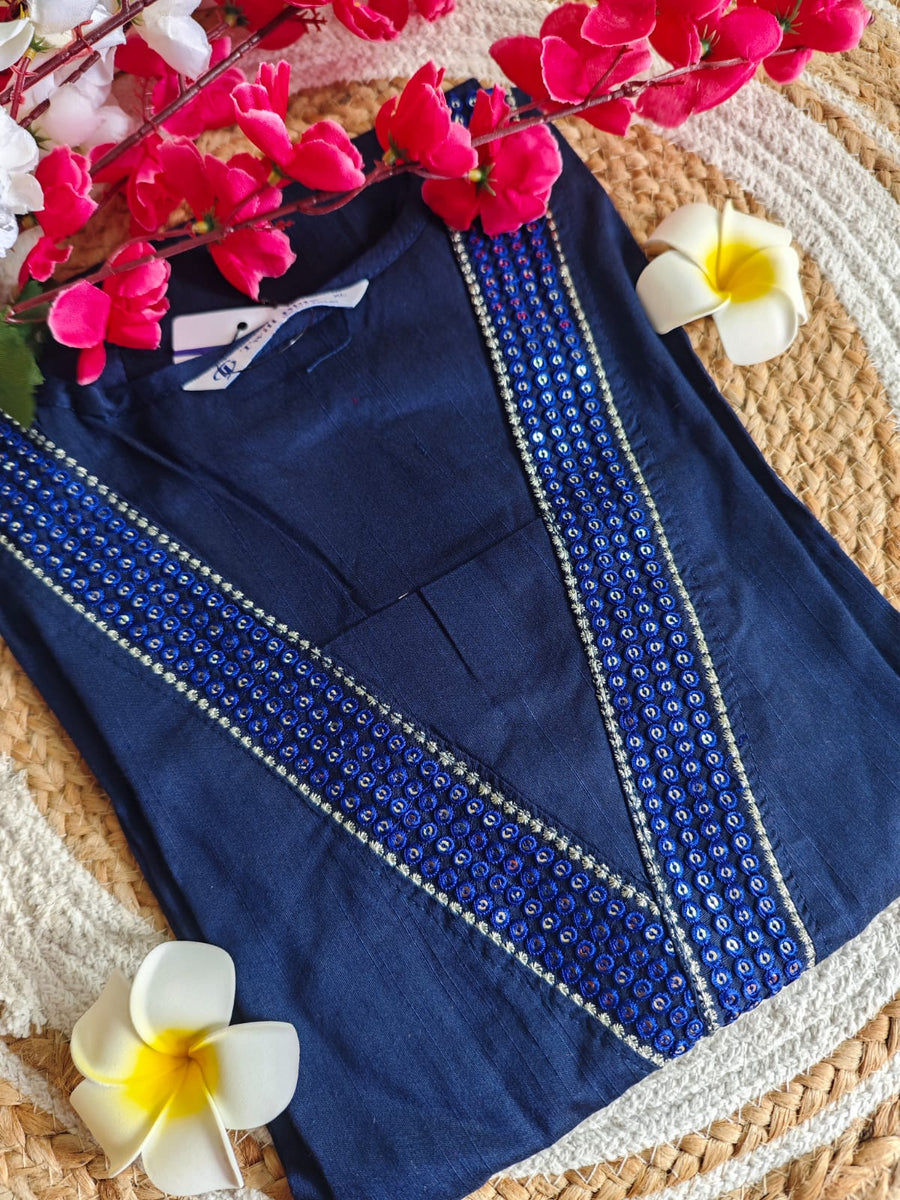 Branded Straight cut kurti