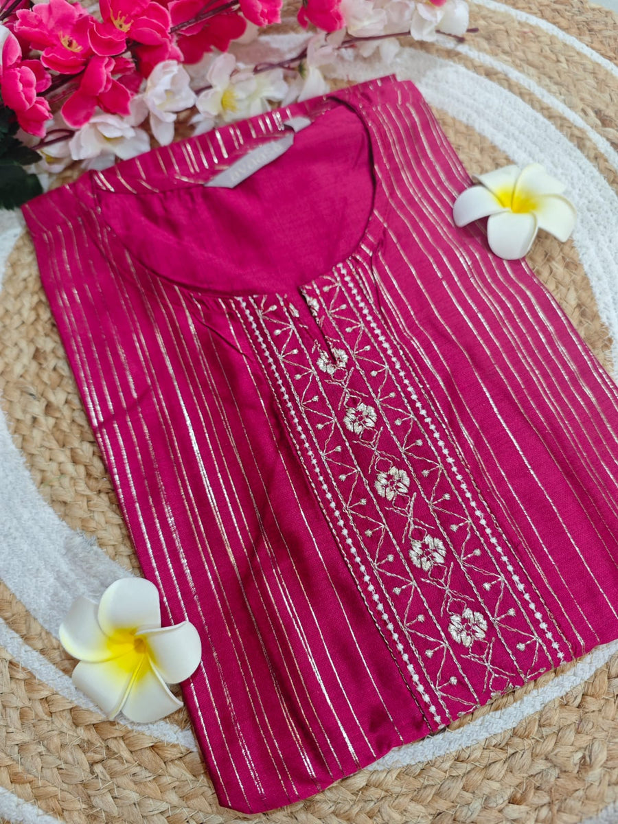 Branded Straight cut kurti