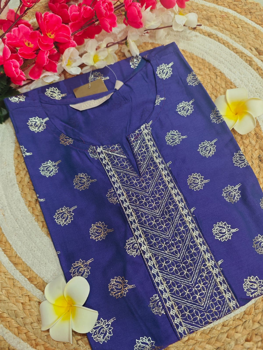 Branded Straight cut kurti