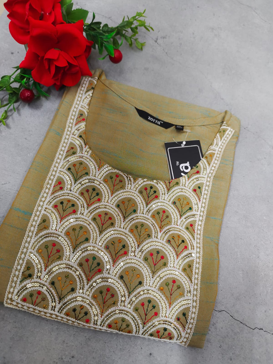 Casual Wear Straight Cut kurti