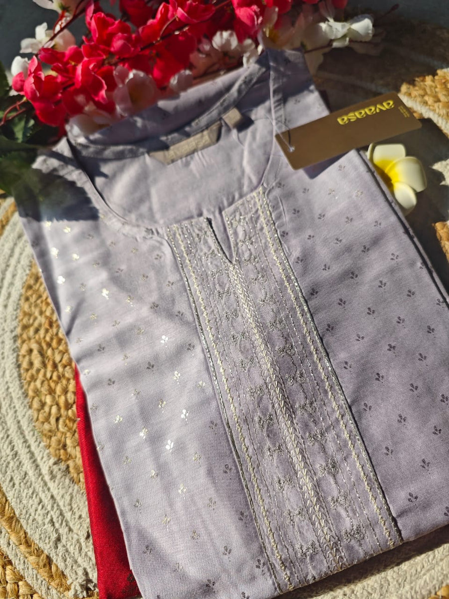 Branded Straight cut kurti